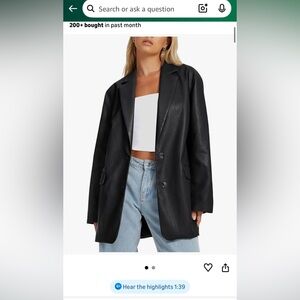 Elegant Black Women's Blazer